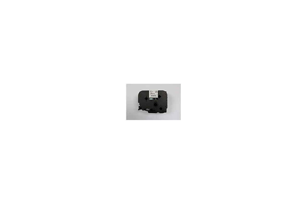 PRINTPEN BROTHER P-Touch TZE-261 BEYAZ ETIKET SIYAH Muadil Etiket, Etiket Kaseti