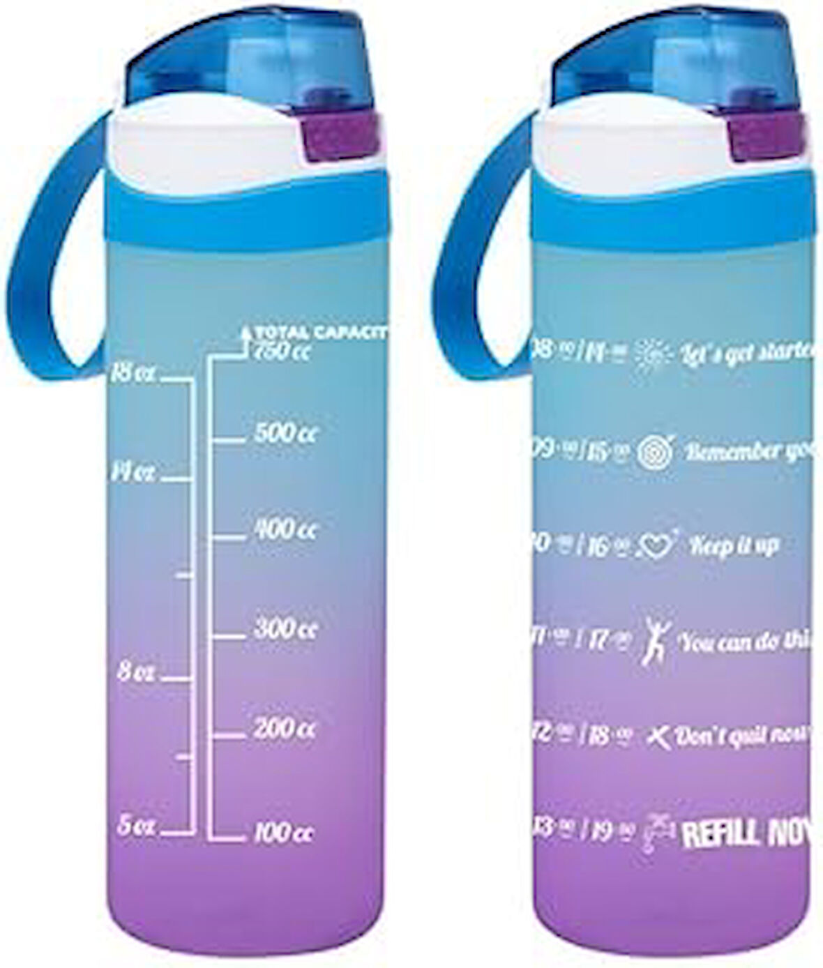 Herevin 161670-832 Motivasyon Desenli Matara 750 Ml