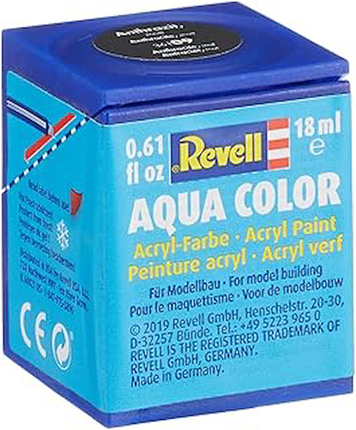 Revell - Su Bazlı Maket Boyası Antr Gri Mat 18 Ml