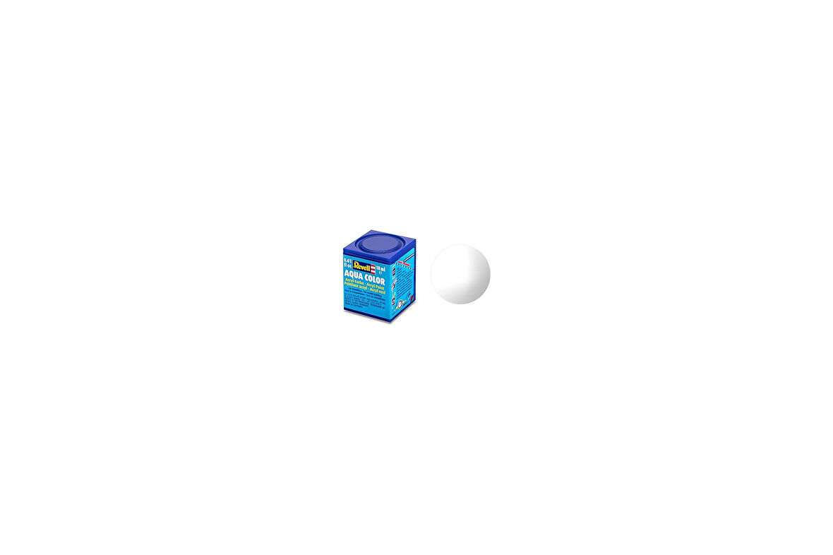 Revell - Su Bazlı Maket Boyası Clear Parlak 18 Ml