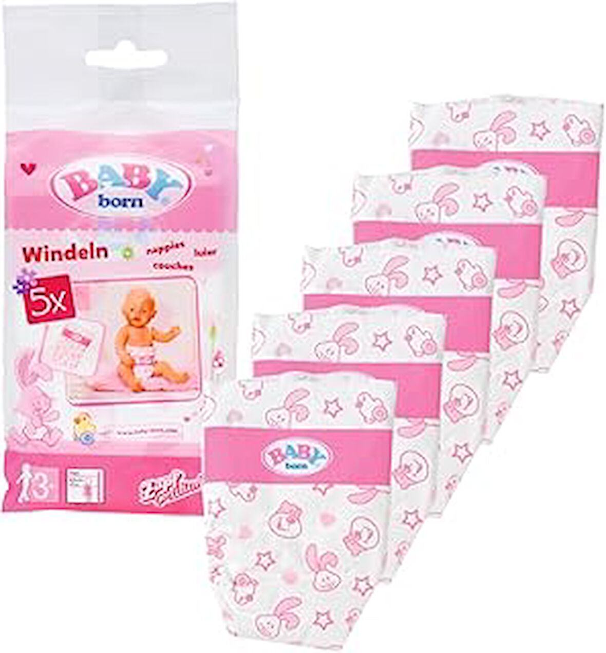 Baby Born 5li Bebek Bezi