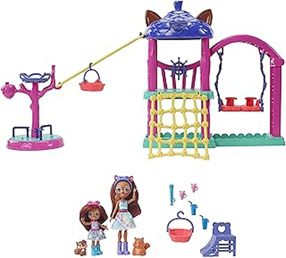 Enchantimals Oyun Parkı Seti, 4 yaş ve üzeri, HHC16