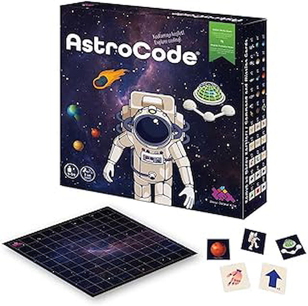 ZET Zeka ASTROCODE Kodlama Oyunu 5+ Yaş 1+ Oyuncu