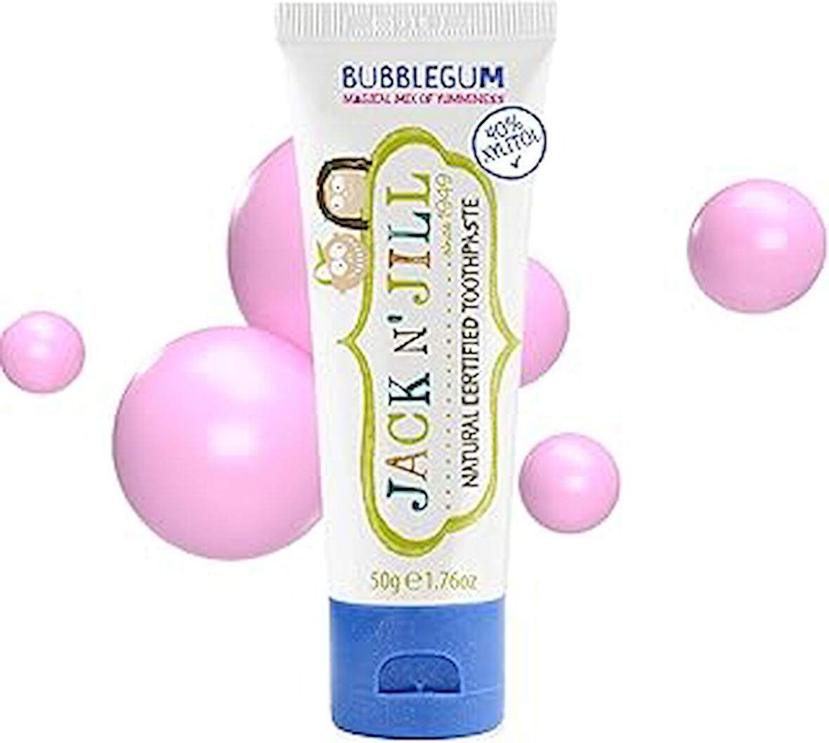 Jack N'Jill Doğal Diş Macunu Bubblegum Aromalı