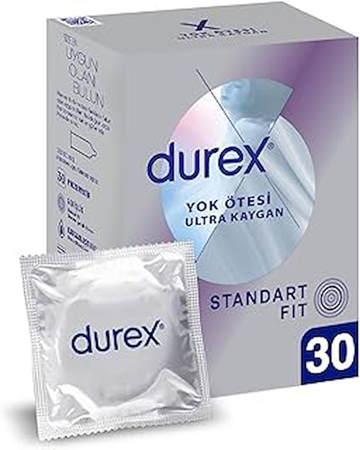 Durex Yok Ötesi Ultra Kaygan İnce Prezervatif 30'Lu