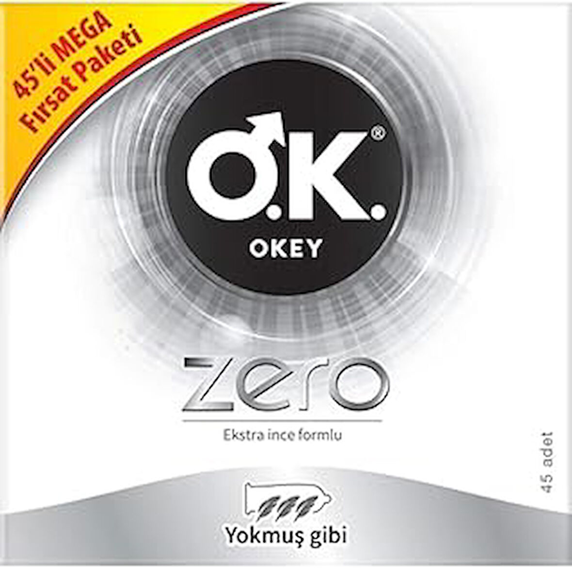 Okey Zero 45'li Prezervatif
