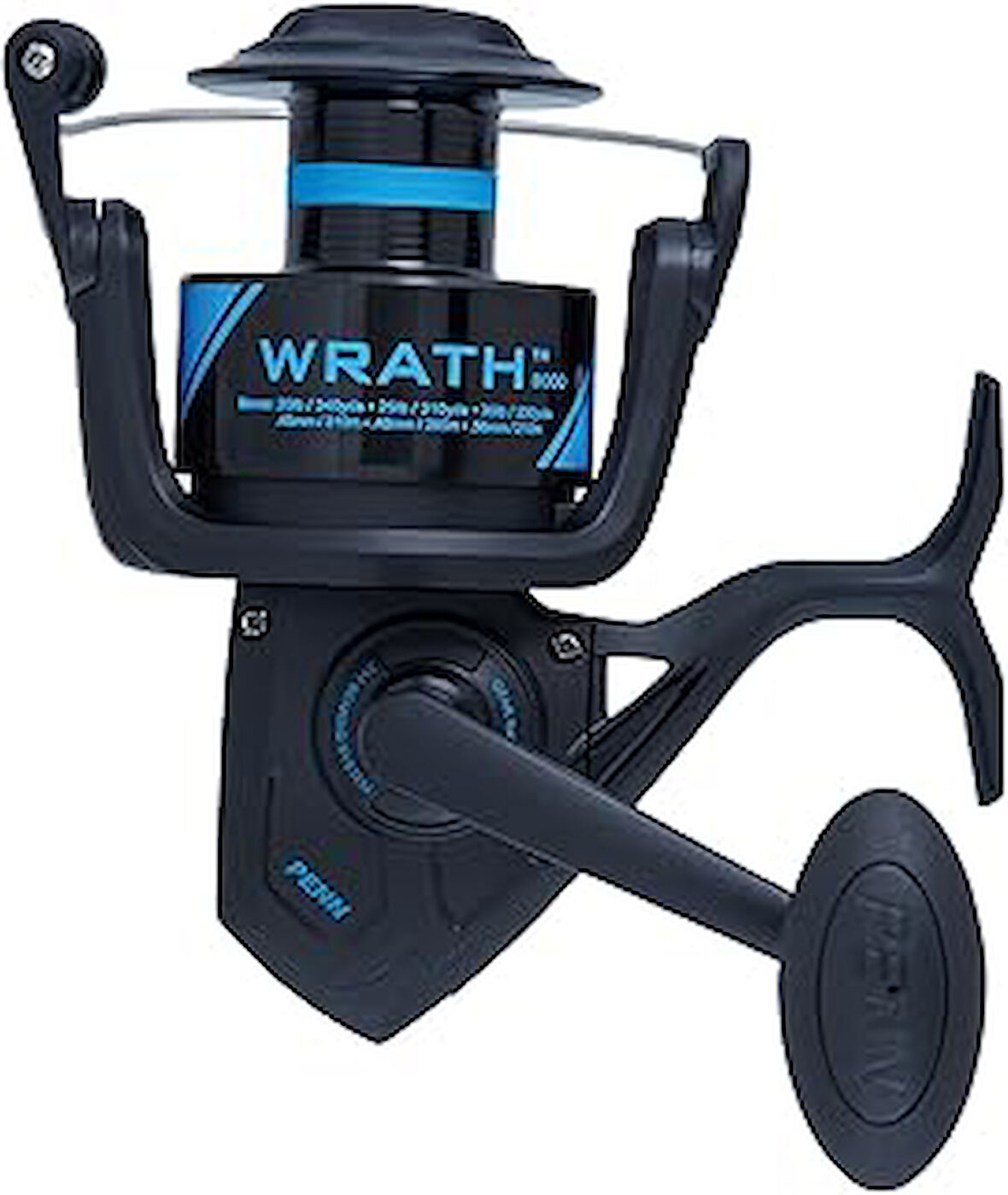 Penn Wrath Spinning Angelrolle – Wrth2500C