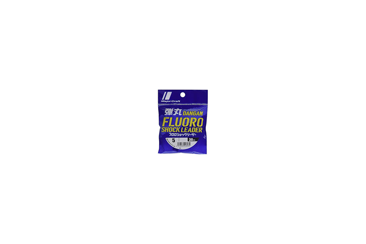 Major Craft Dangan Fluoro Shock Leader DFL-1.25/0.185mm./5Lb/3.05kg./30mt.