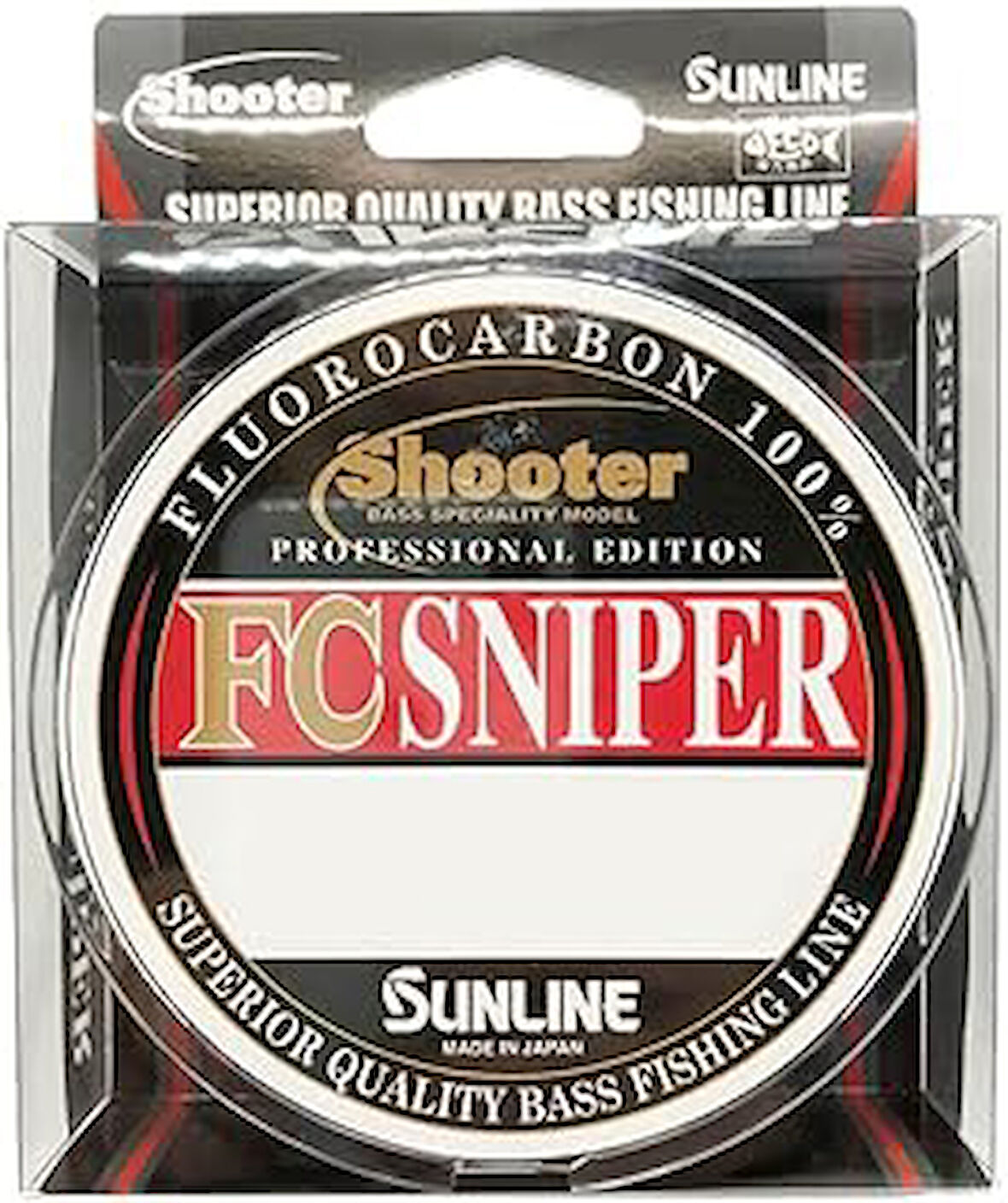 Sunline Fluorocarbon Line Shooter, Sniper, Natural Clear