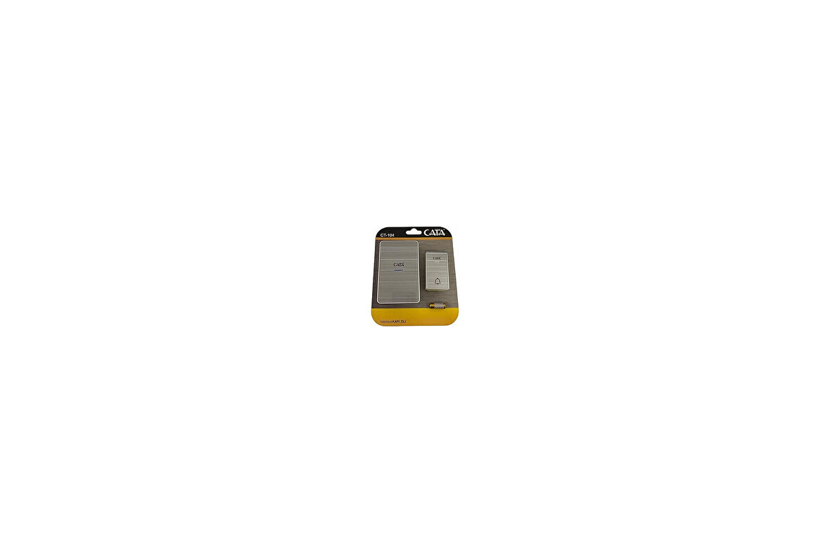 Cata Uzaktan Kumandalı Zil Ct-104 Lüx Model Led Işıklı HSPLİNM-4043