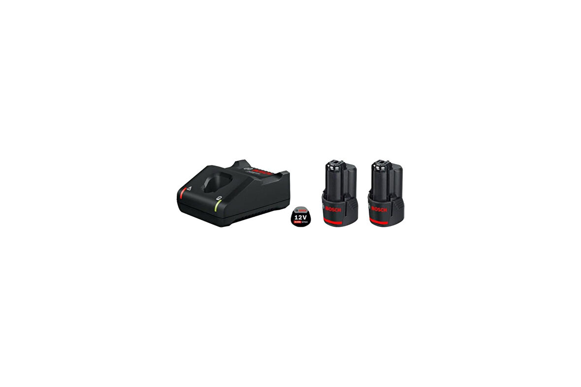 Bosch Professional 12V Akü Şarj Cihazı Seti (2 X 3.0Ah; Gal 12V-40; Modül)