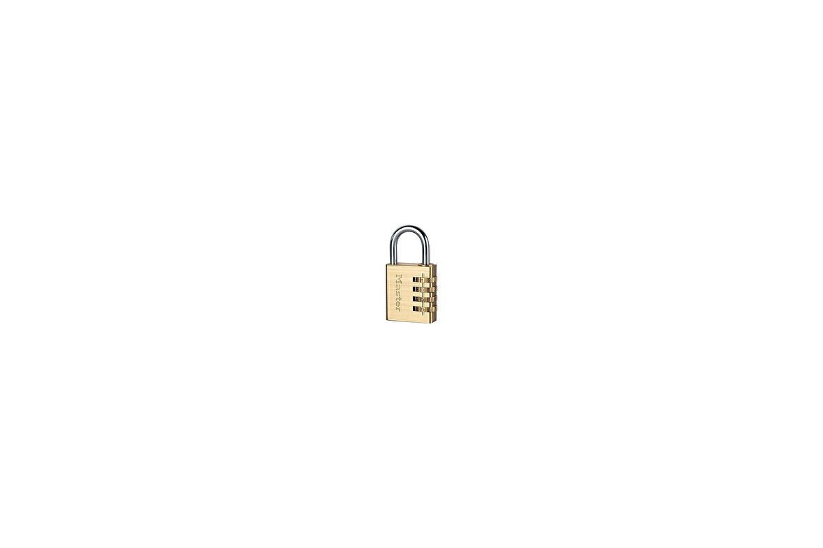 Lock – 604EURD – şifreli kilit pirinç 40 mm