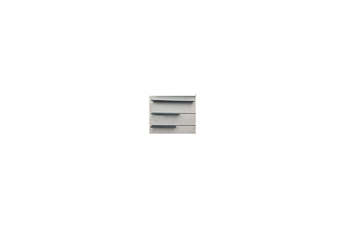 System 1870 Entegre Kulp Siyah Renk 128 Mm