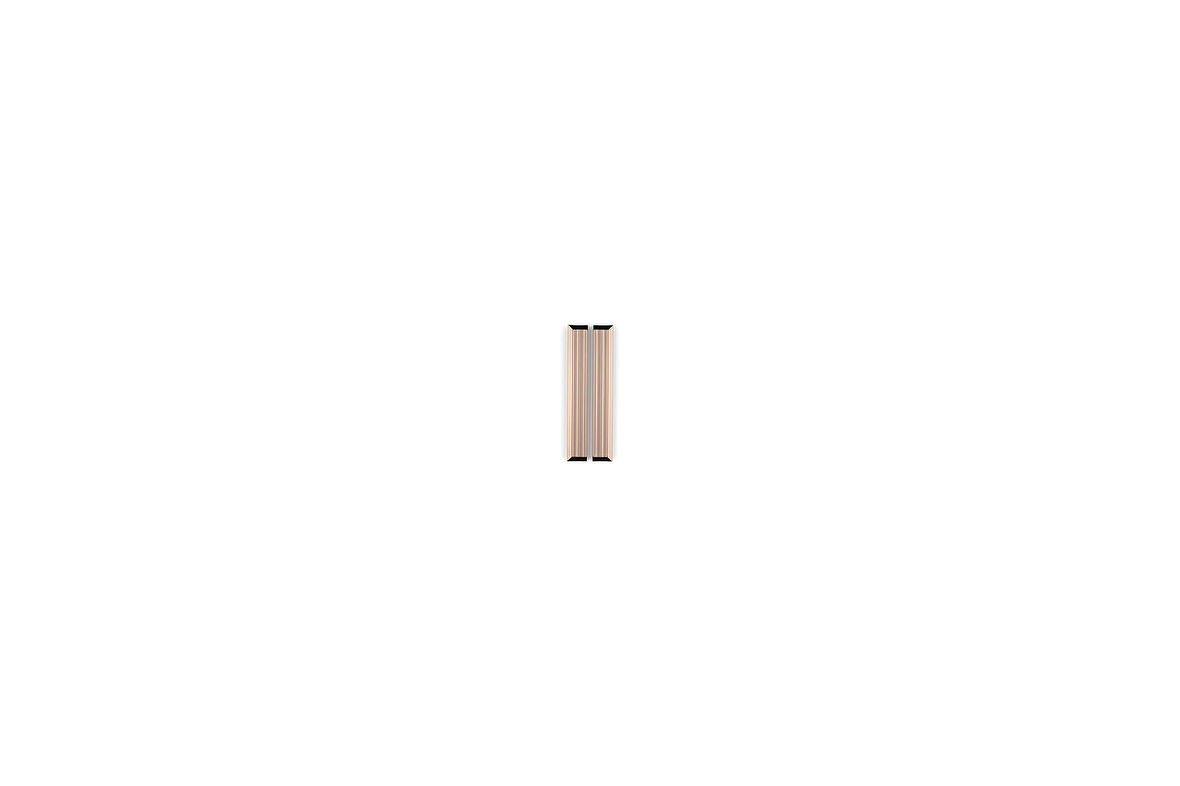 System Line/Çizgili Kulp Tek Adet - 224 Mm Rose Rengi - Ssy9060 0224 Rs