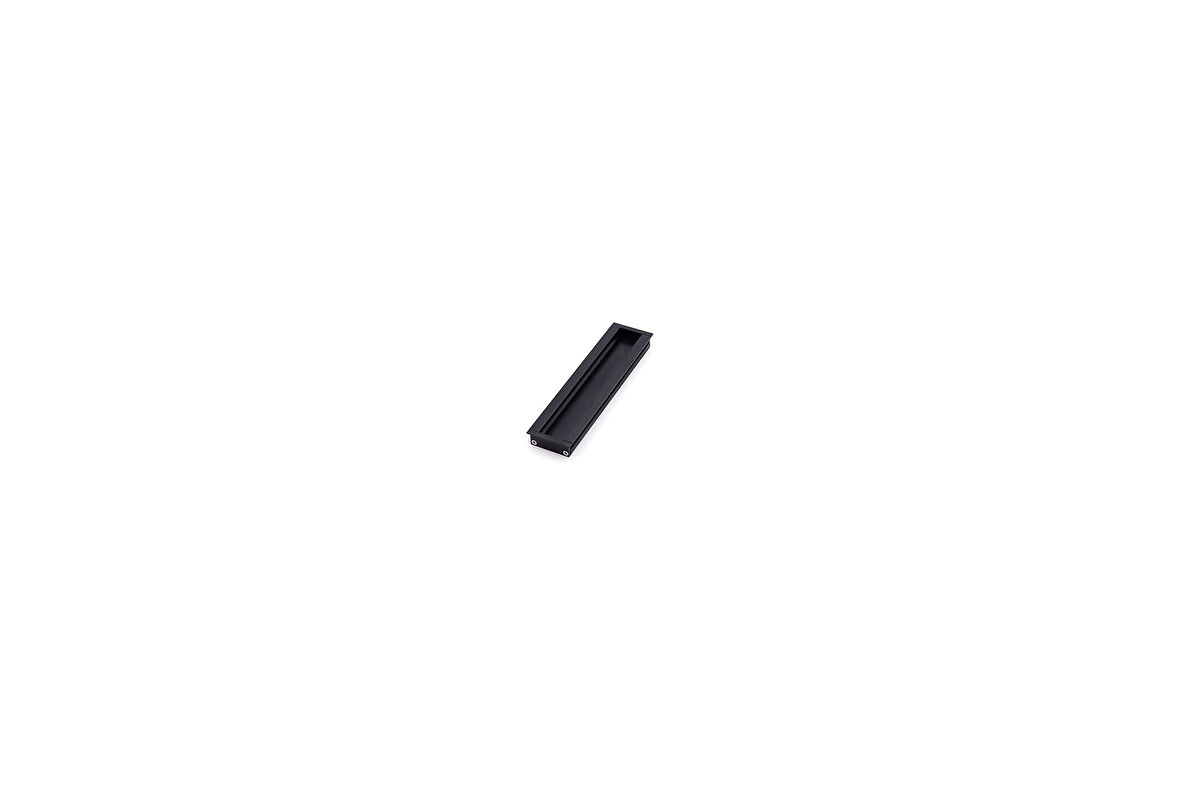 System 160 mm siyah renkli gömme Kulp