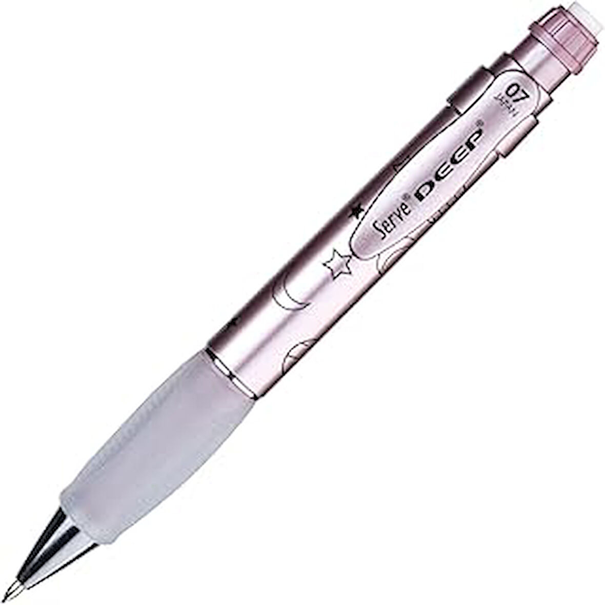 DEEP MEKANİK KURSUN KLM 07MM METALIK ROZE AY-YILDIZ DESENİ