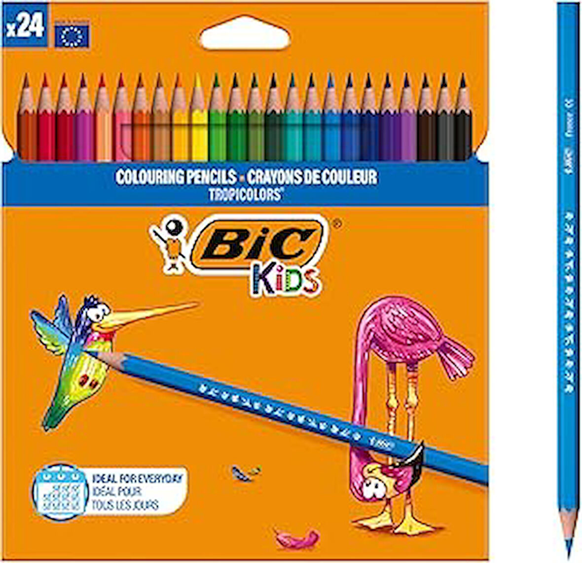 BIC Kids Tropicolors Kuru Boya Kalemi 24 Renk