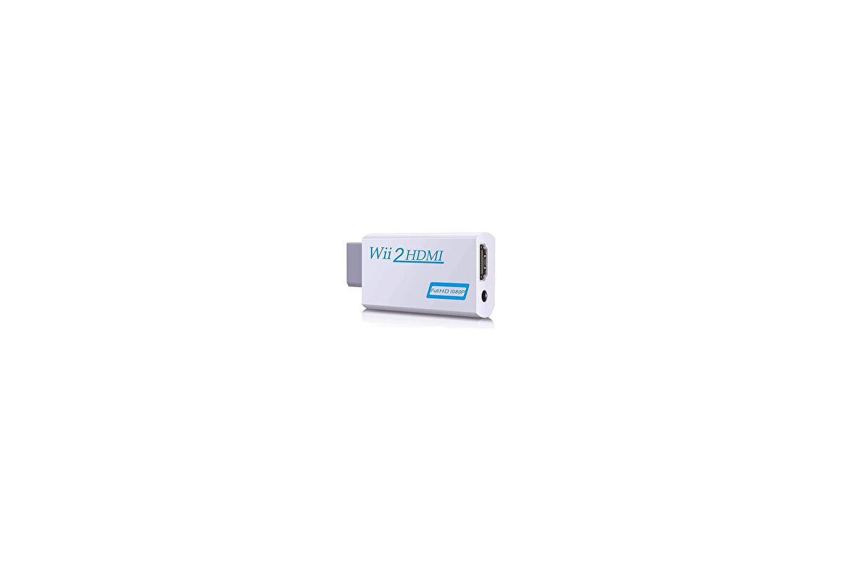 Alfais 4542 Nintendo Wii için HDMI Tv Kablo Çevirici Dönüştürücü Adaptör