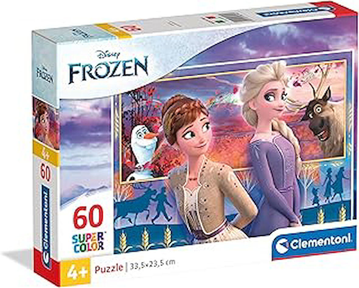60 Parça Puzzle - Frozen 2 - 1