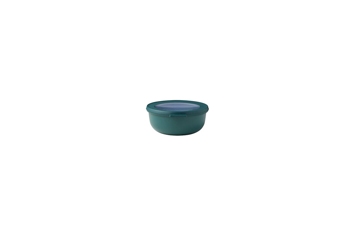 - Multi Bowl Cirqula Round - Kapaklı Saklama Kabı - Buzdolabı için hava geçirmez saklama kutusu ve mikrodalga fırın kabı olarak uygundur - 750 ml - Pine