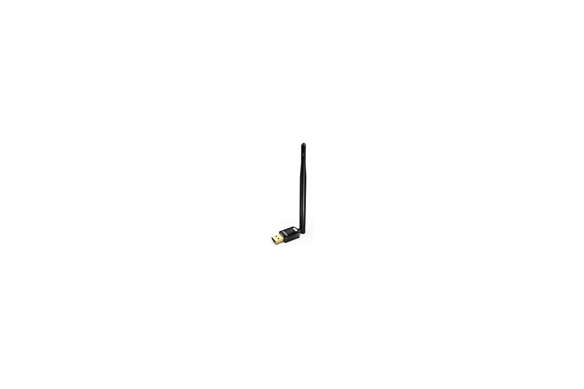 EDUP PC için USB WiFi adaptörü, masaüstü dongle High Gain 6dBi anten desteği, masaüstü dizüstü bilgisayar desteği, Windows 10/8/7/XP/Vista, MAC 10.6-10.11 ile uyumlu