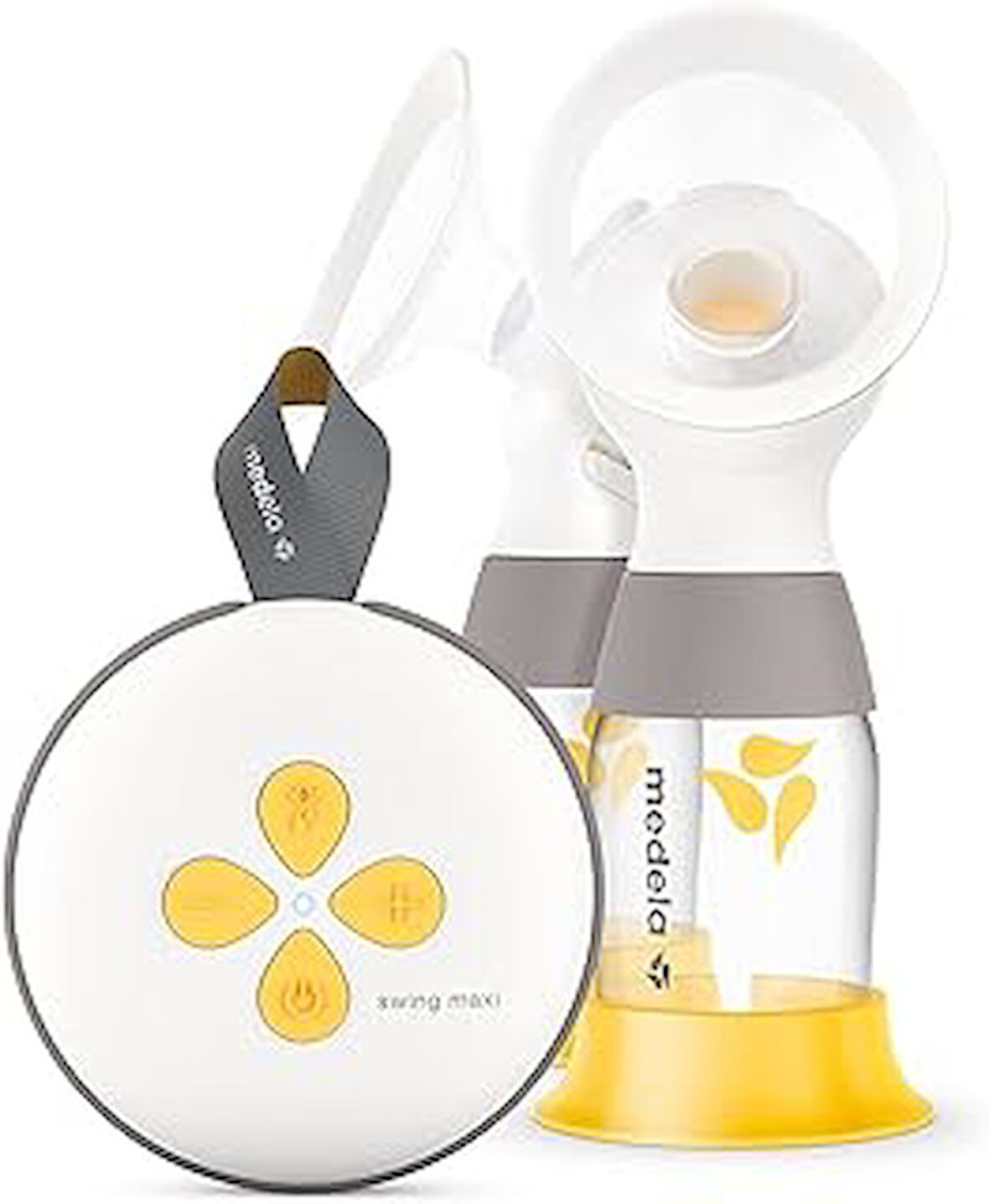 Medela Swing Maxi Çift Elektrikli Göğüs Pompası - PersonalFit Flex Kalkanı ve Medela 2 Fazlı Ekspresyon Teknolojisi ile Hızlı Dolum, USB ile Şarj Edilebilir