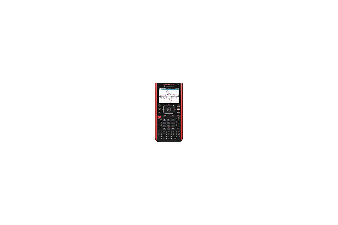 Texas Instruments TI-Nspire CX II-T CAS grafik hesap makinesi siyah kırmızı