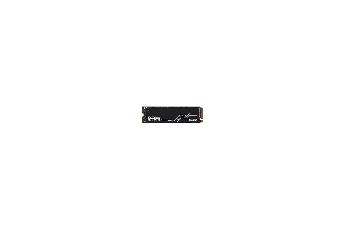 KC3000 PCIe 4.0 NVMe M.2 SSD - Masaüstü ve dizüstü bilgisayarlar için yüksek performanslı bellek, -SKC3000S/512G, siyah, 512GB