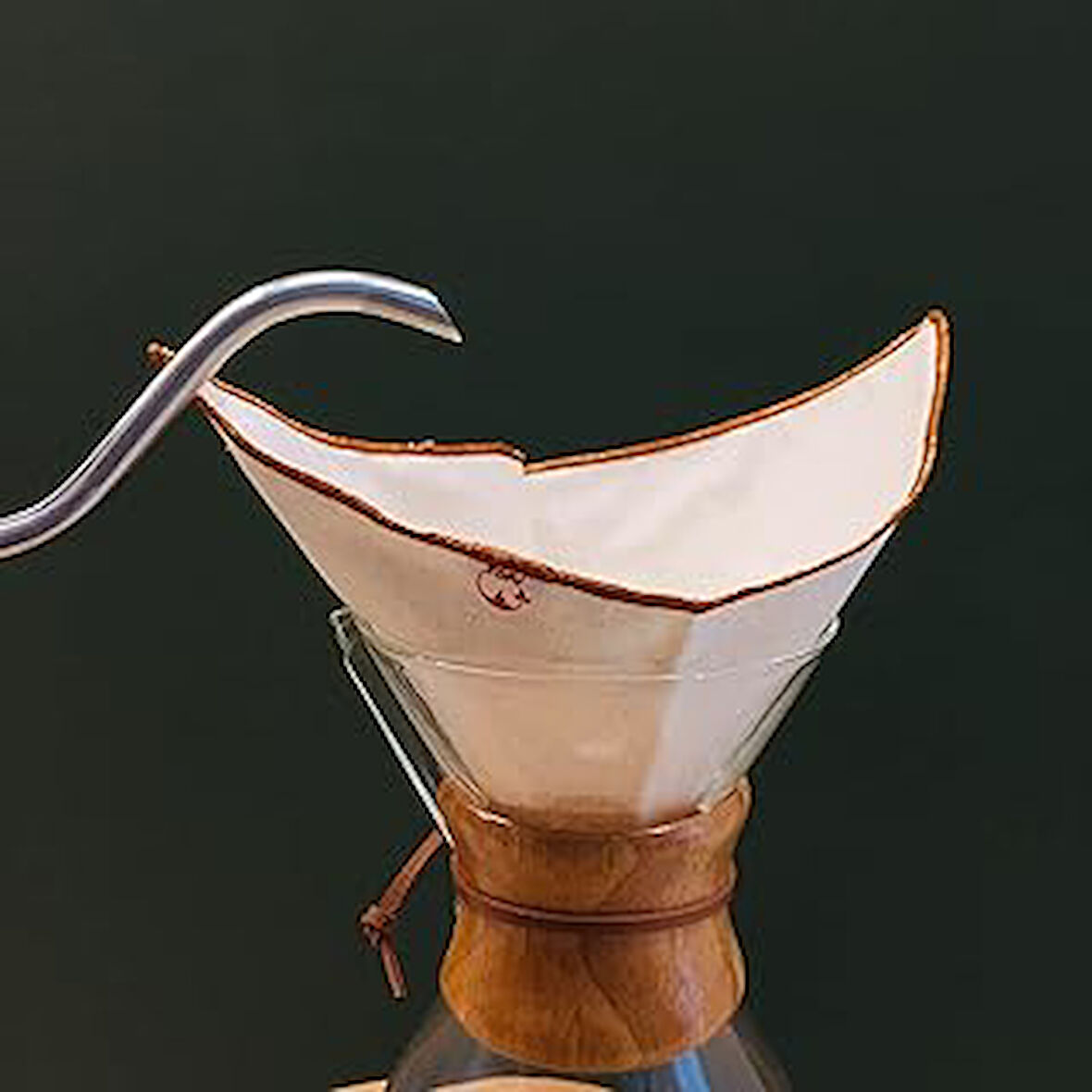 yofu yoga and food Yıkanabilir, Kumaş, Organik Chemex Kahve Filtresi Ağartılmamış%100 Ham Pamuk - Ekolojik Filtre Chemex