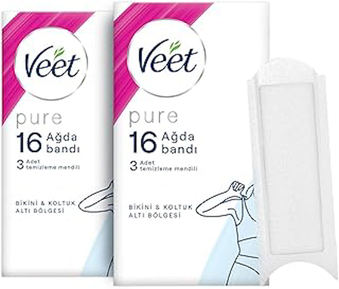 Veet Pure Hipoalerjenik Bikini & Koltuk Altı Ağda Bandı,