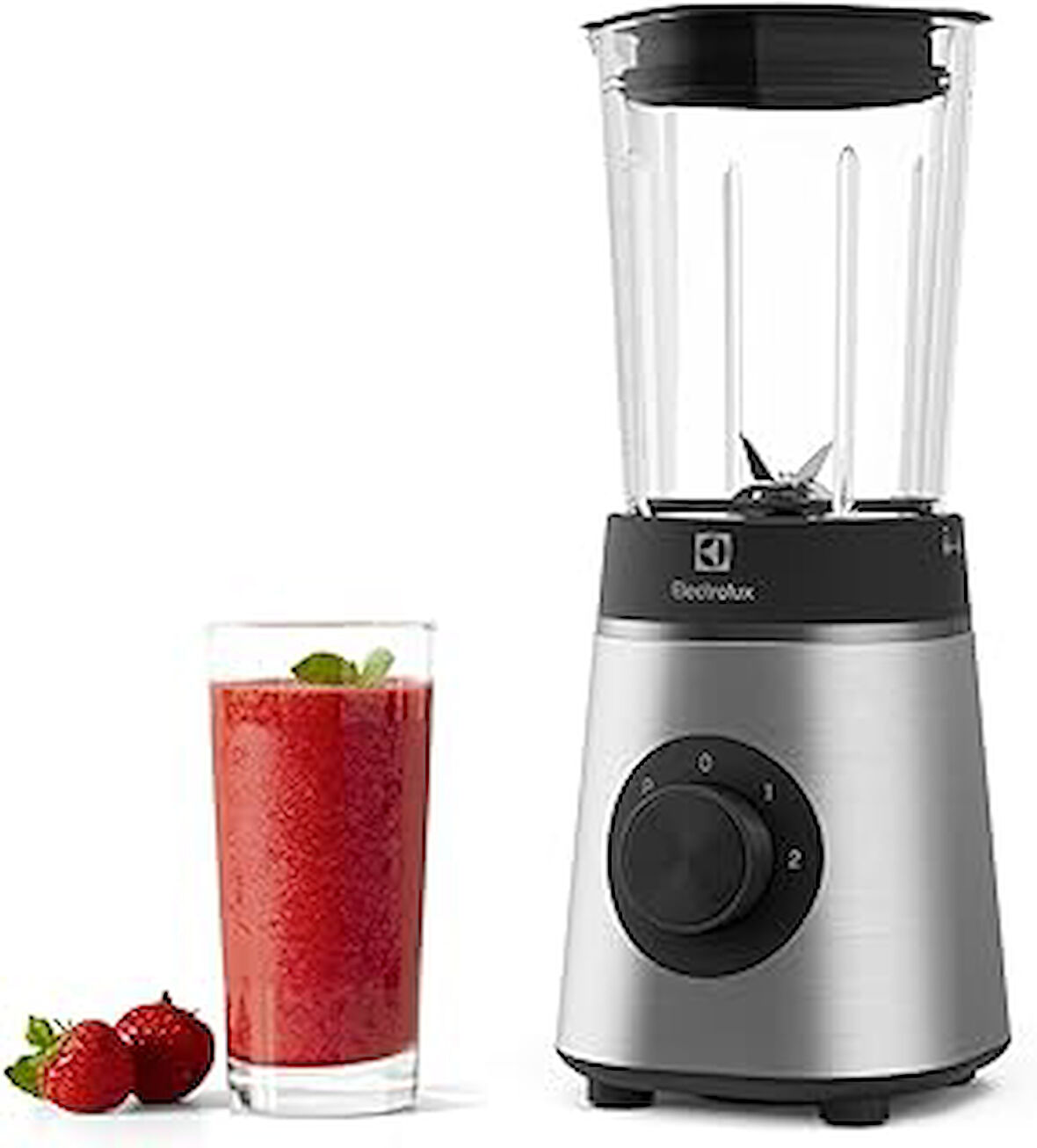 Electrolux E4CB1-6ST Kahve Öğütücülü Smoothie Blender, 350W, Paslanmaz Çelik, Çoklu Hız ve Darbe Fonksiyonu