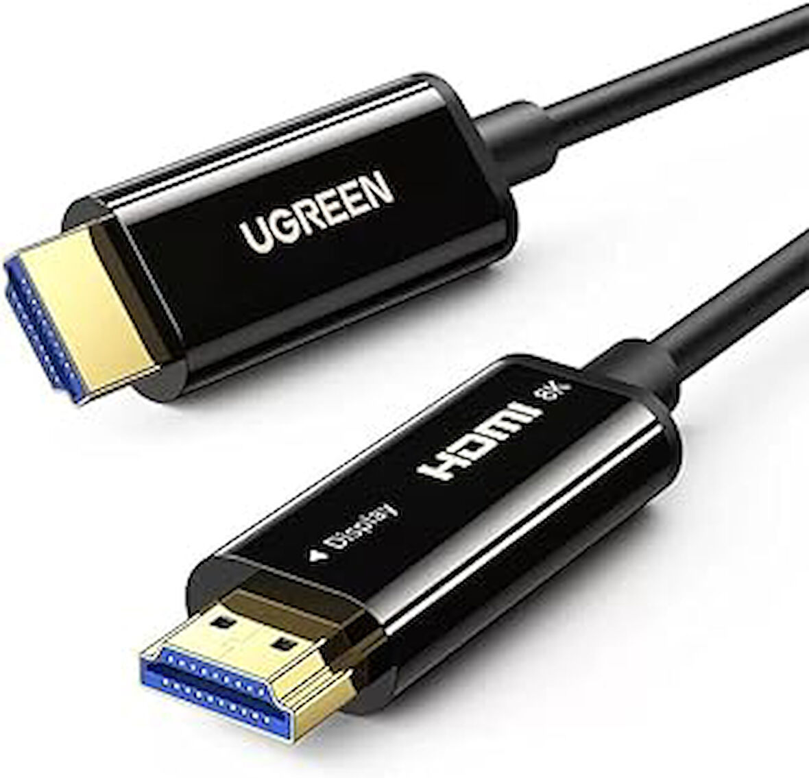 Ugreen 8K 60Hz 4K 120Hz HDMI 2.1 Fiber Optik Görüntü Aktarma Kablosu 50 Metre