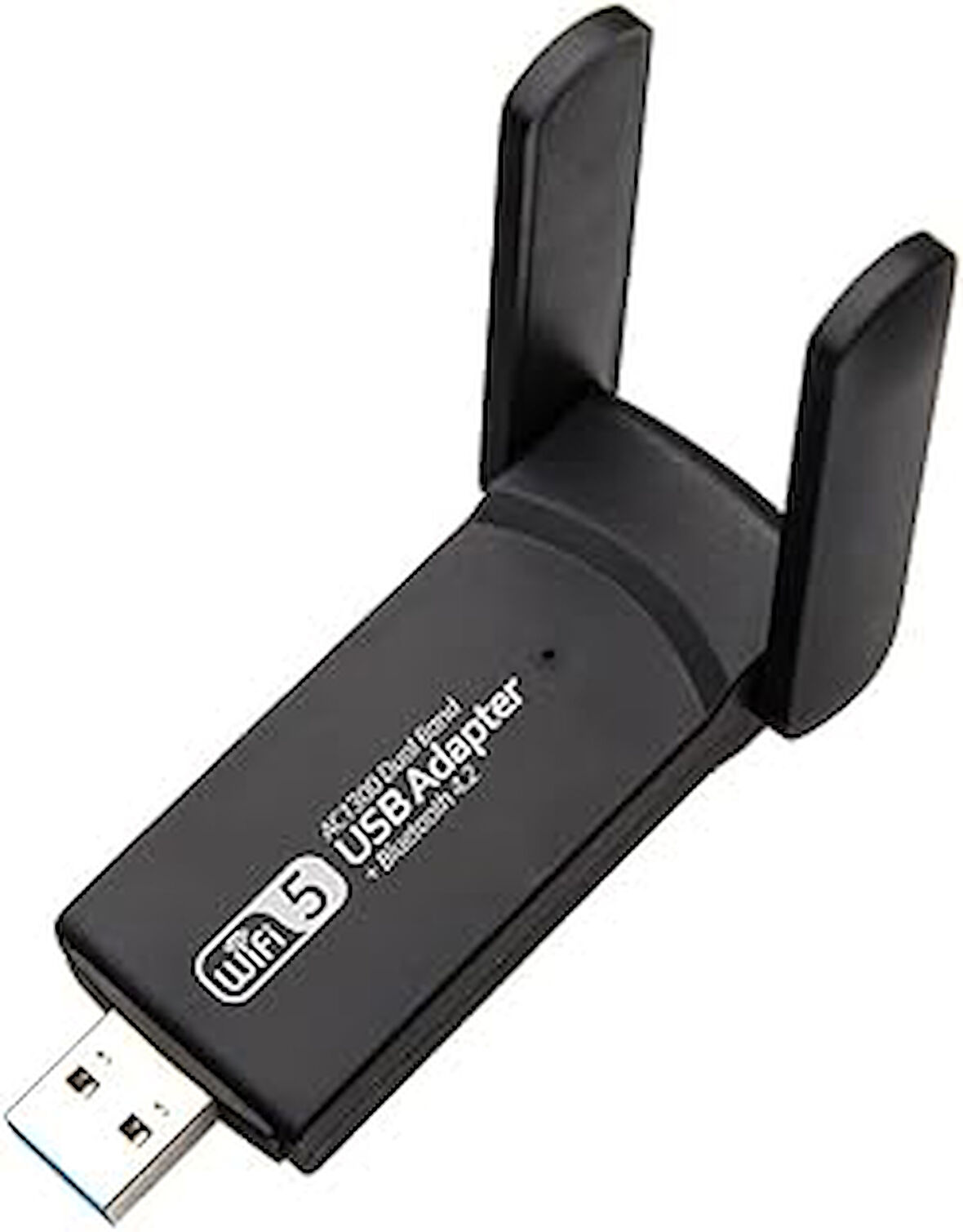 Wireless Adaptör Wifi Ağ Kartı Masaüstü Bilgisayar Pc ile Uyumlu 2,4G 5G Destekler 1300Mbps Usb 3.0 Dual Band Usb Adapter 2,4Ghz-5,82Ghz AC1300