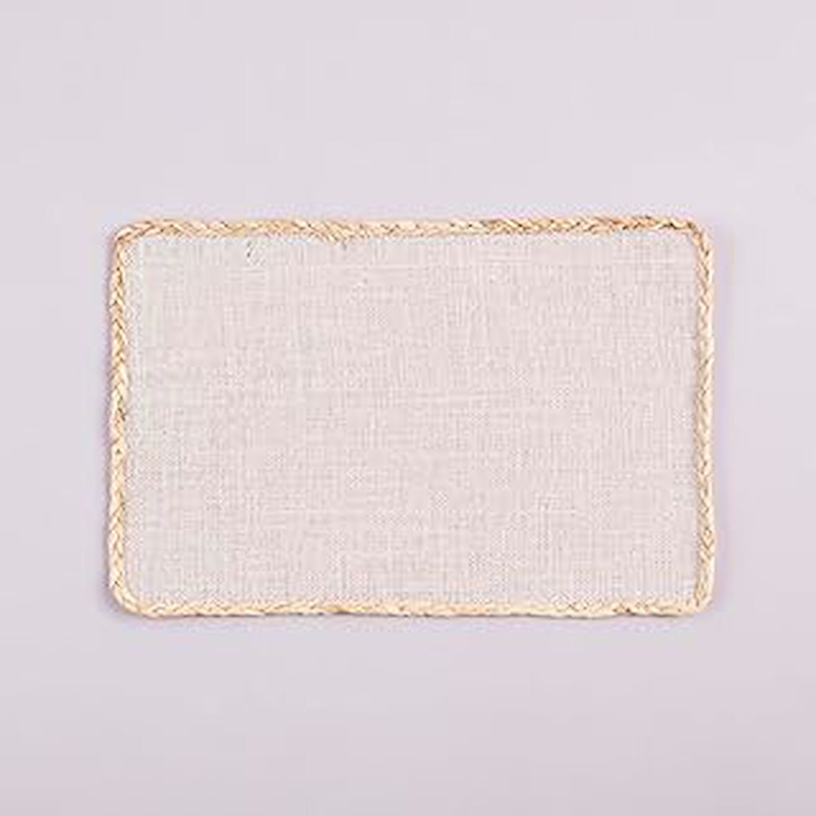 BELLA MAISON Düz%100 Polyester Amerikan Servis, Krem, 45x30 cm