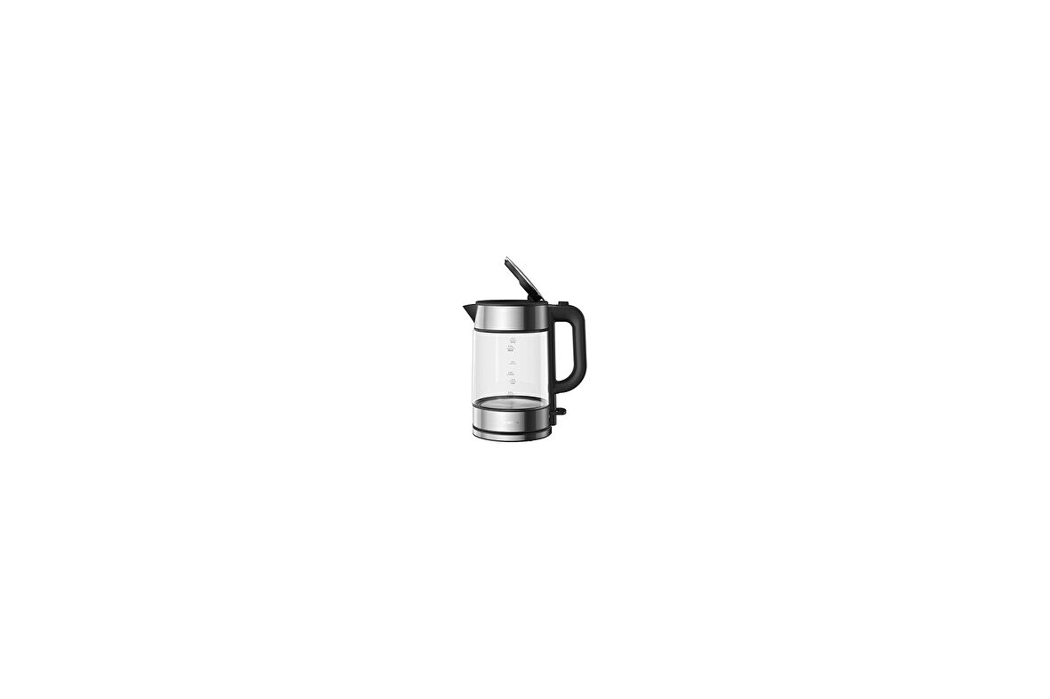 Electric Glass Kettle Black