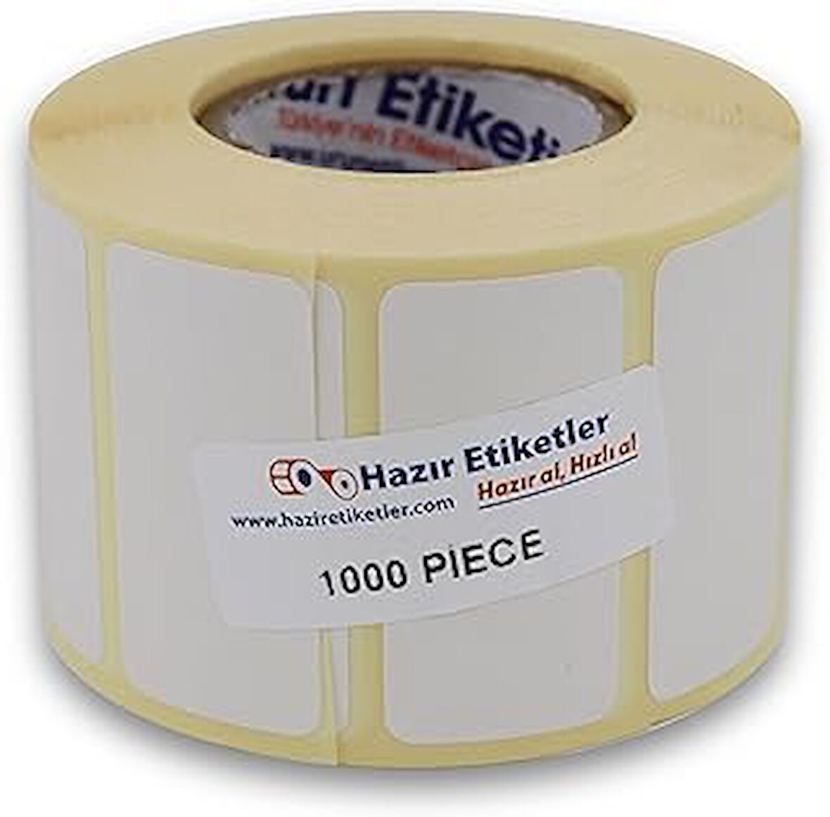 hazır etiketler , hazır al hızlı al Eko Termal Etiket 50mm x 25mm Ruloda 1000 Adet 40mm Kuka Çapında Direk Termal Transfer Etiketi