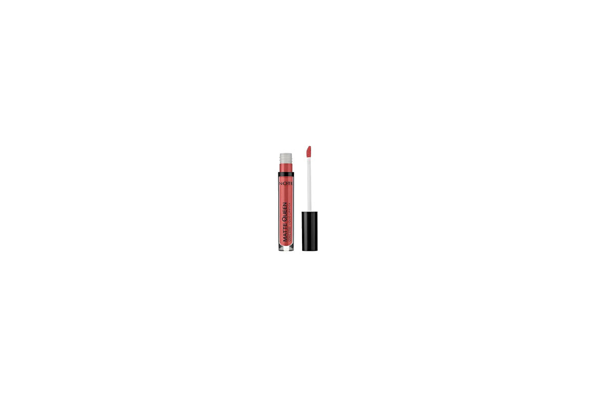 Note Cosmetique Matte Queen Lipstick Kalıcı Likit Ruj, 05 Summer Charm, Pembe