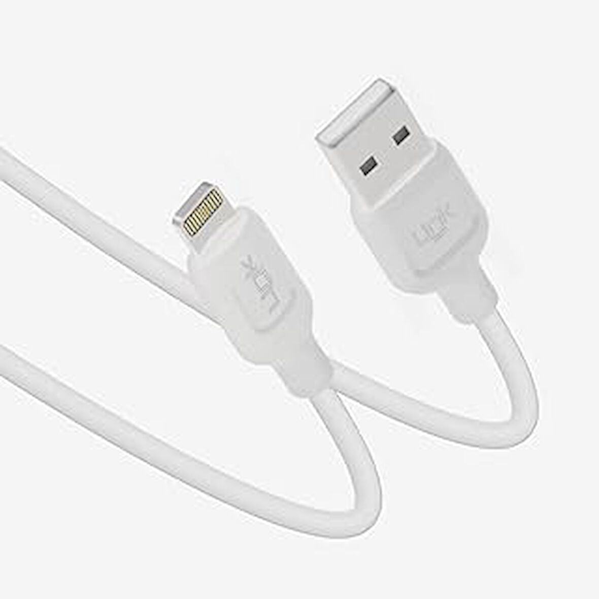 İphone İle Uyumlu Lightning USB Hızlı Şarj Kablosu, 1M, 2.4A, USB-A → Lightning Fast Charging Linktech K449