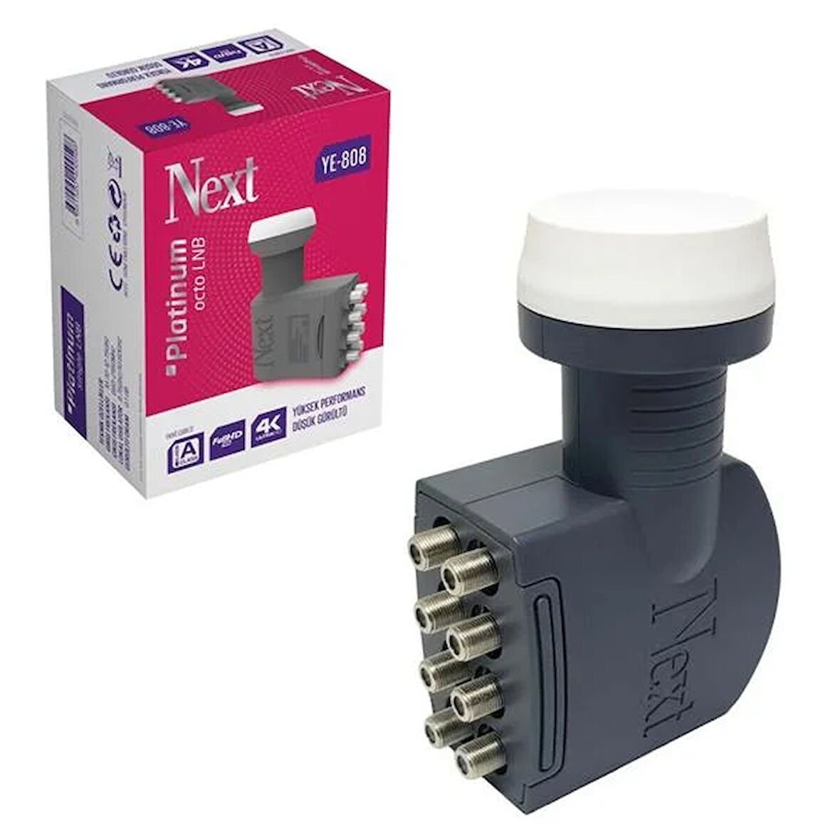 NEXT YE-808 8Li Lnb Platinium 0.1Db 3D Fhd 4K