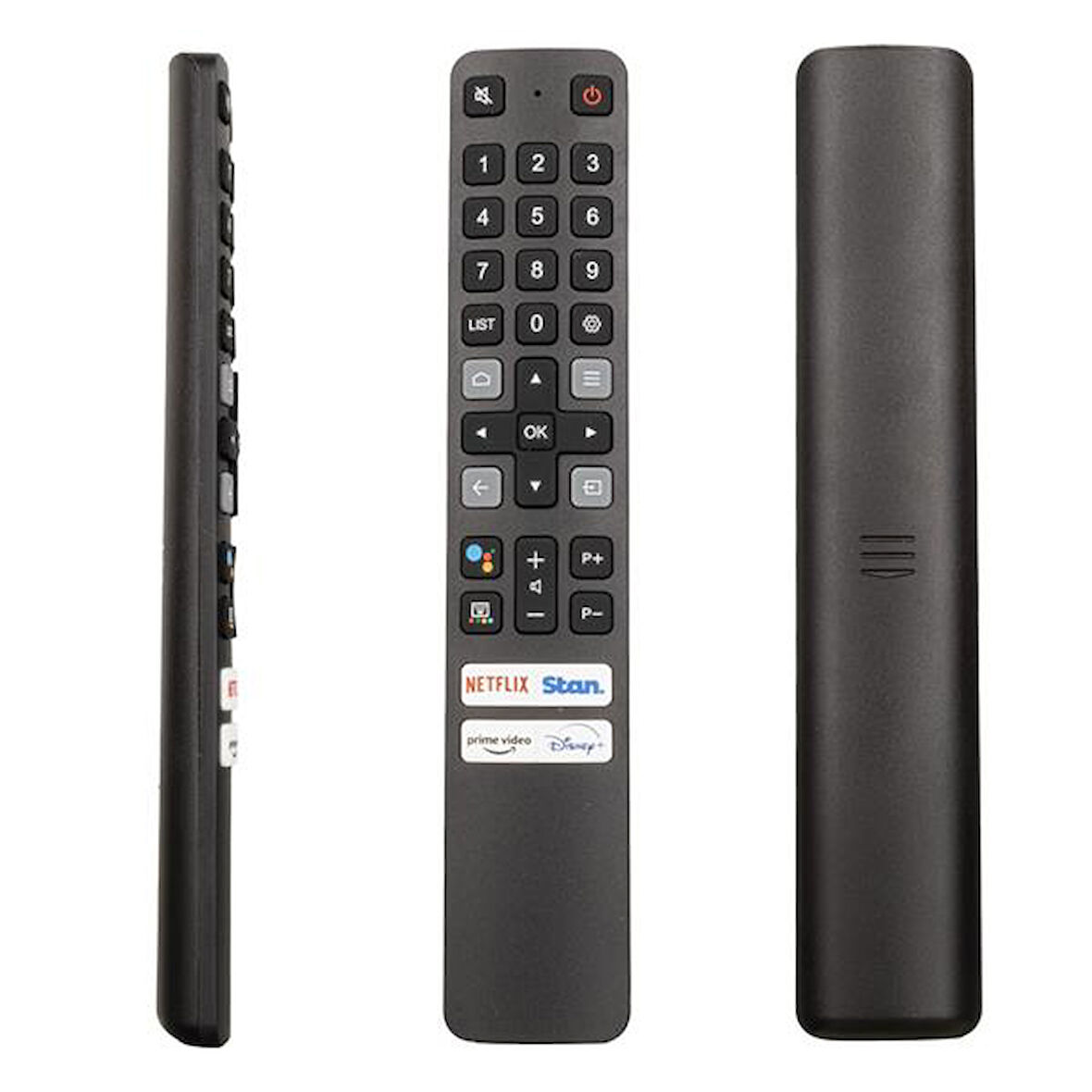 KL TCL RC901V FAR1 NETFLIX-STAN.-PRIME VIDEO-DISNEY+ TUŞLU SES KOMUTLU LCD LED TV KUMANDA