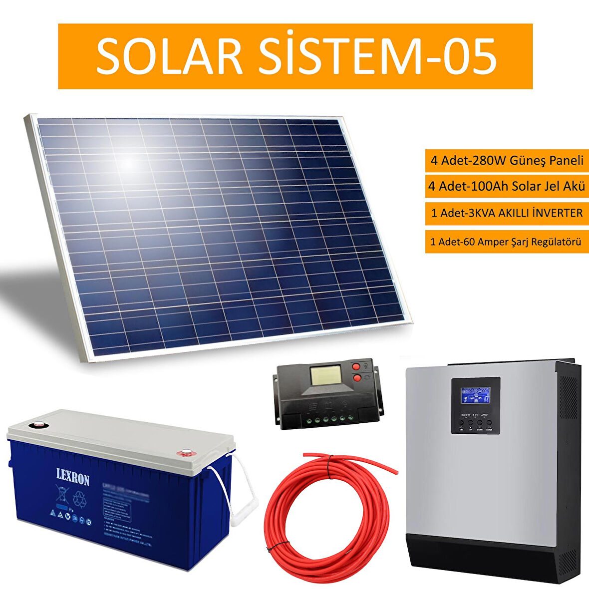 Güneş Enerji Solar Panel Paket-05