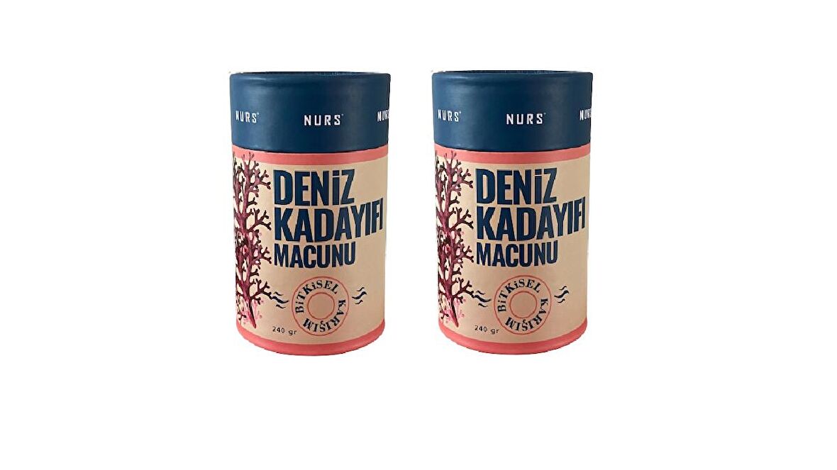 Deniz Kadayıfı Macunu 240 gr 2'li set