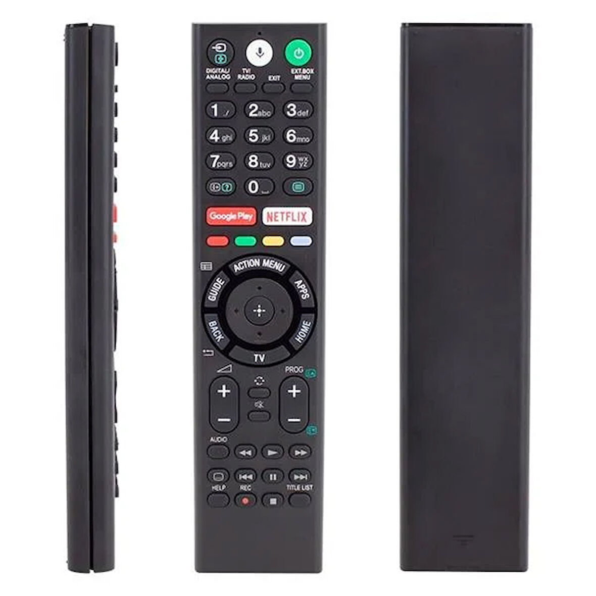 Netflix-Google Play Tuşlu Ses Komutlu Lcd-Led Tv Kumanda Rmf-Tx310E