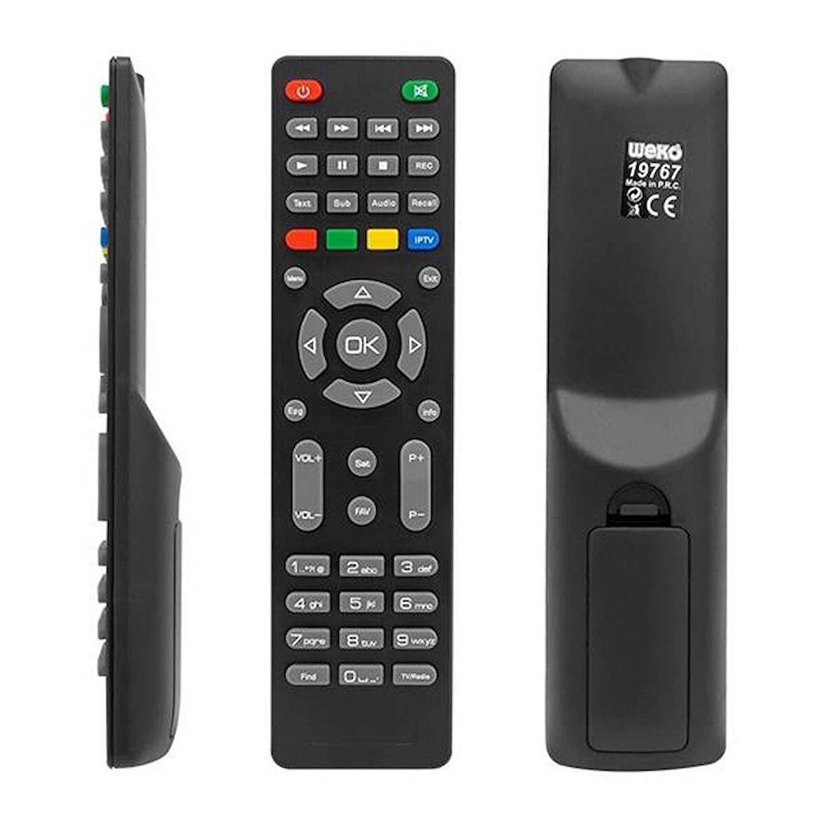 Hitech Astra Full HD Uydu Alıcı Kumandası