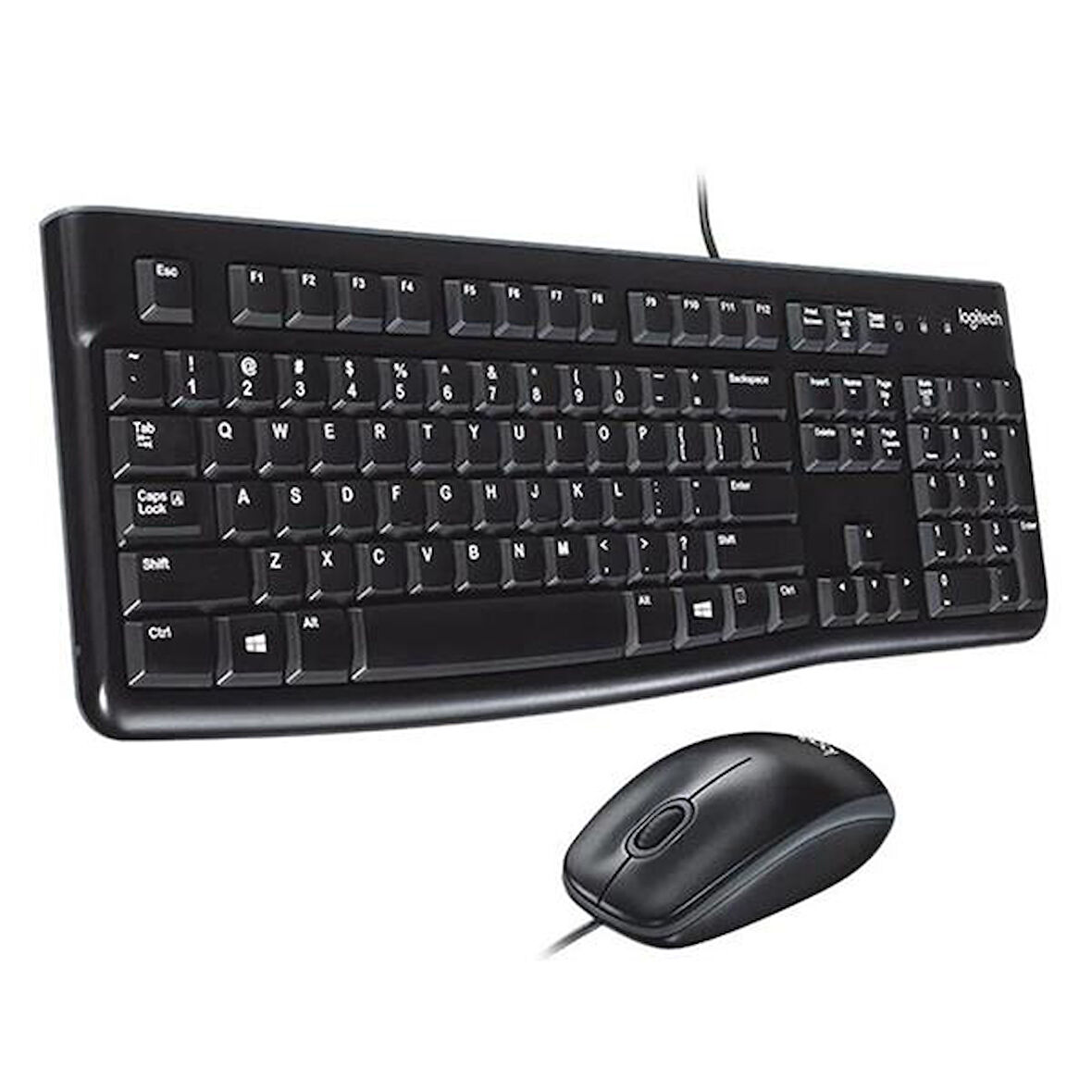 MK120 Usb Q Siyah Kablolu Klavye + Mouse Set