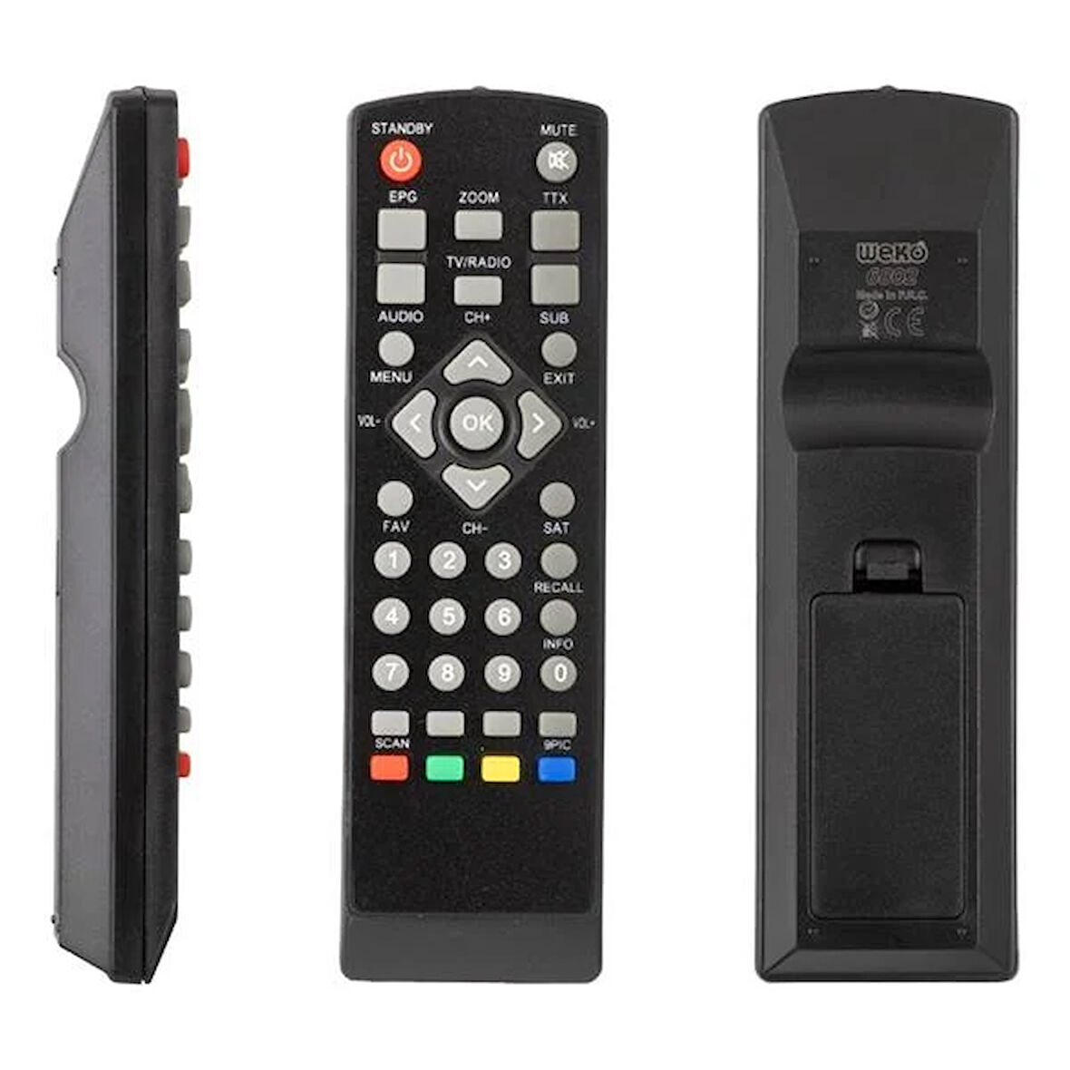 Mini SD - Digimaster Hector Mini Scart - Mini Box - Hiremco Mini SD Wise Uydu Alıcı Kumandası