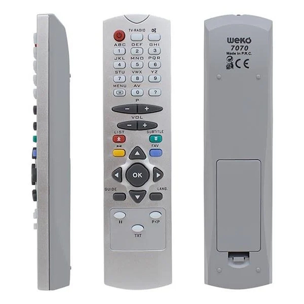 Vestel 5000 Fta Uydu Alıcı Kumandası