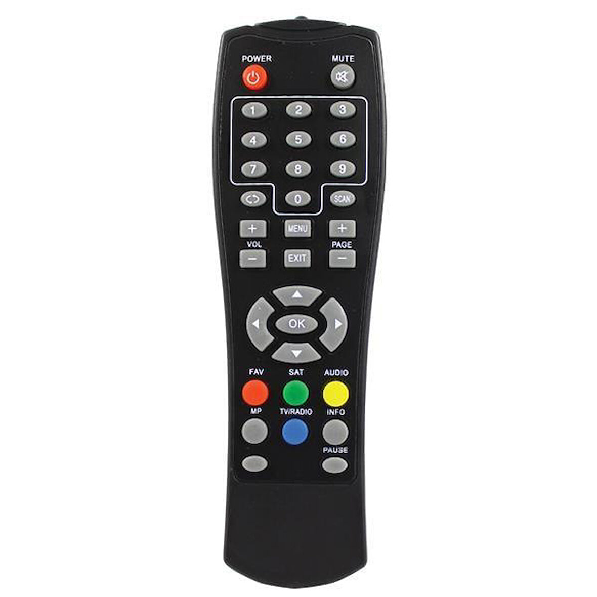 MR-200 FTA Uydu Alıcı Kumandası