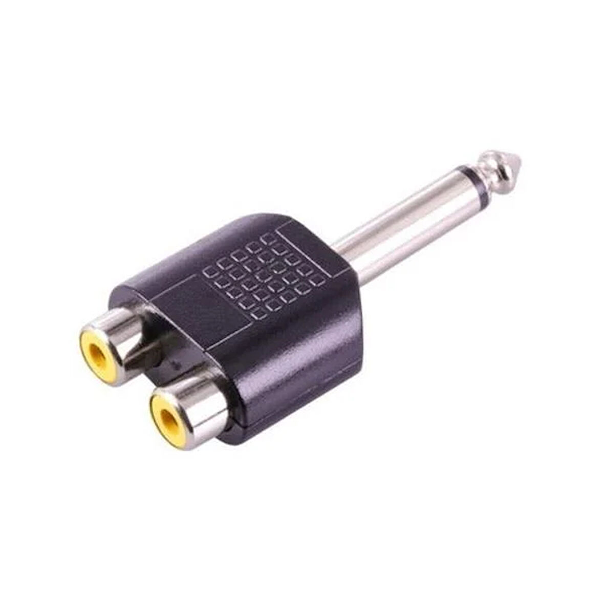 PM-4210 6.3 Mono Erkek-2 Rca Dişi Çevirici Jack