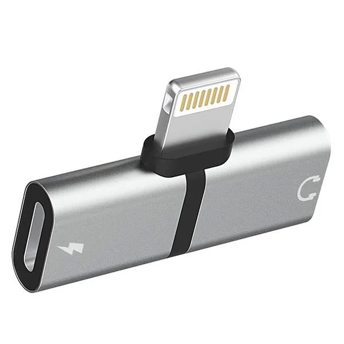 PM-18316 İphone Lightning Şarj Kulaklık Çevirici Adaptör Jack